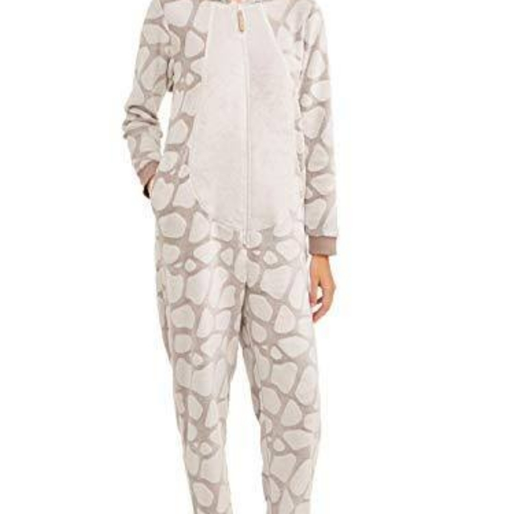 Walmart Zip Up Giraffe Onesie